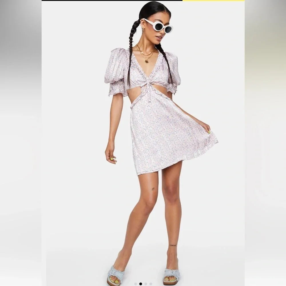 FOR LOVE & LEMON Phoebe Mini Dress - Picture 2 of 15